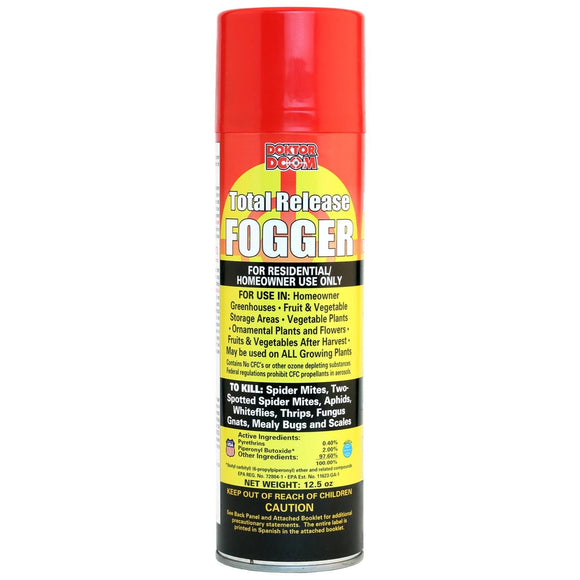 Doktor Doom Insecticide & Pesticide - Total Release Fogger- SIZES AVAILABLE